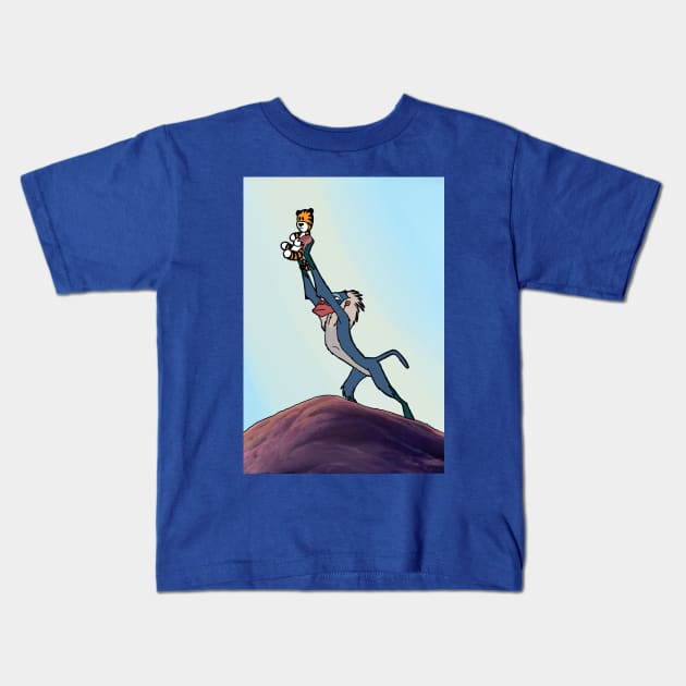 The Hobbes King Kids T-Shirt by HBogart